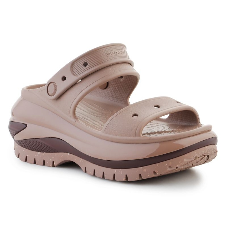 Chanclas Crocs Mega Crush Sandal 207989-2Q9 marrón 2