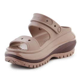 Chanclas Crocs Mega Crush Sandal 207989-2Q9 marrón 4