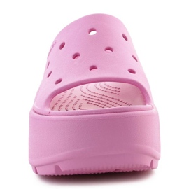 Chanclas Crocs Stomp Slide 209346-6WY rosado 3