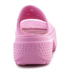 Chanclas Crocs Stomp Slide 209346-6WY rosado 6