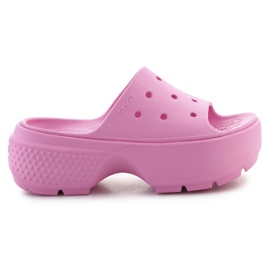 Chanclas Crocs Stomp Slide 209346-6WY rosado 7