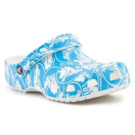Zueco con estampado Crocs Classic Duke 210003-4OX azul 2