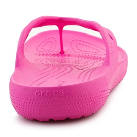 Chanclas Crocs Classic Flip V2 209402-6UB rosado 9