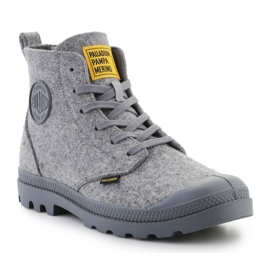 Zapatos Palladium Pampa Hi Merino 74377-027-M Gris 6