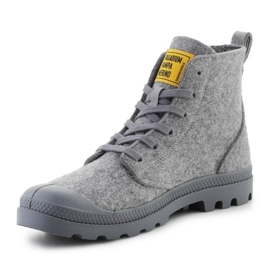 Zapatos Palladium Pampa Hi Merino 74377-027-M Gris 8