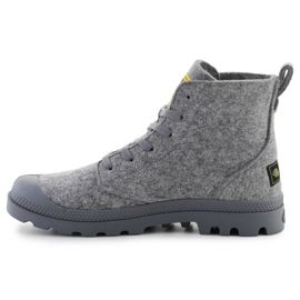 Zapatos Palladium Pampa Hi Merino 74377-027-M Gris 9