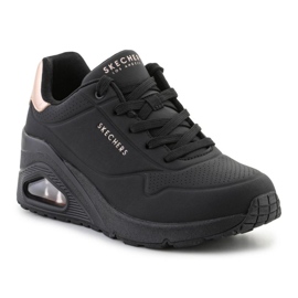 Zapatos Skechers Uno Cuña - Hi Steps 177520-BBK negro 5