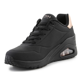Zapatos Skechers Uno Cuña - Hi Steps 177520-BBK negro 7