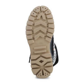 Palladium Botas de nieve para mujer Pallashock Hiver 94349-008-M, negro 11