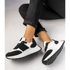 Zapatillas de deporte deportivo en blanco y negro 5