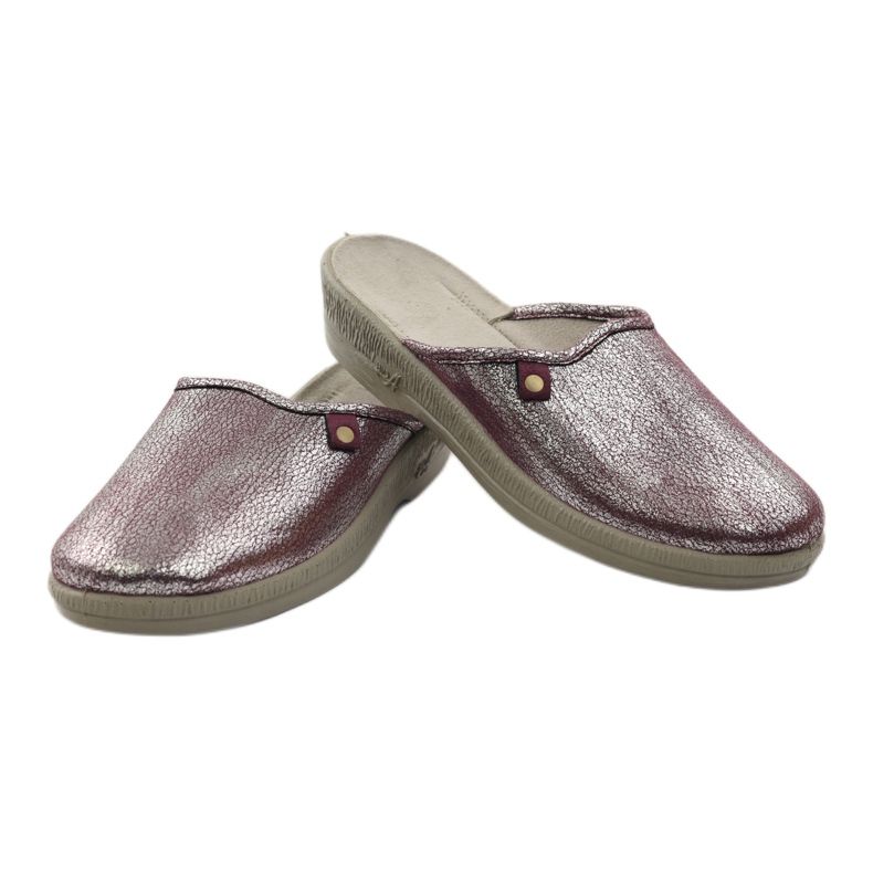 Befado zapatos de mujer zapatillas 219d468 multicolor plata 3