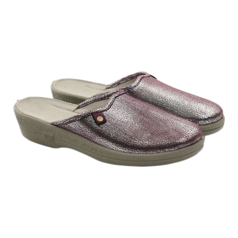 Befado zapatos de mujer zapatillas 219d468 multicolor plata 4