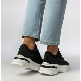 Zapatillas de deporte deportivo negro femenino 4