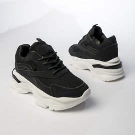 Zapatillas de deporte deportivo negro femenino 2