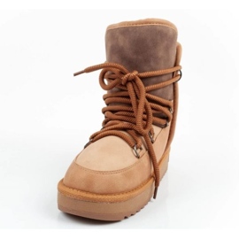 D.Franklin Botas de nieve aislantes para mujer DFSH370013-SAND, beige 10