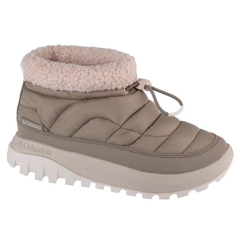 Zapatos, botas de nieve Columbia Snowtrot Shorty en 2075121395 verde 1