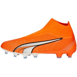 Puma Ultra Match+ Ll FG/AG M 107243 01 zapatos de fútbol naranja naranjas y tintos 5