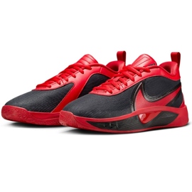 Nike Giannis Freak 6 FQ7378-004 zapatos de baloncesto negro y rojo 3