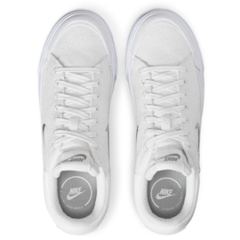 Nike Court Legacy Lift FZ2606-100 Zapatos blancos 2
