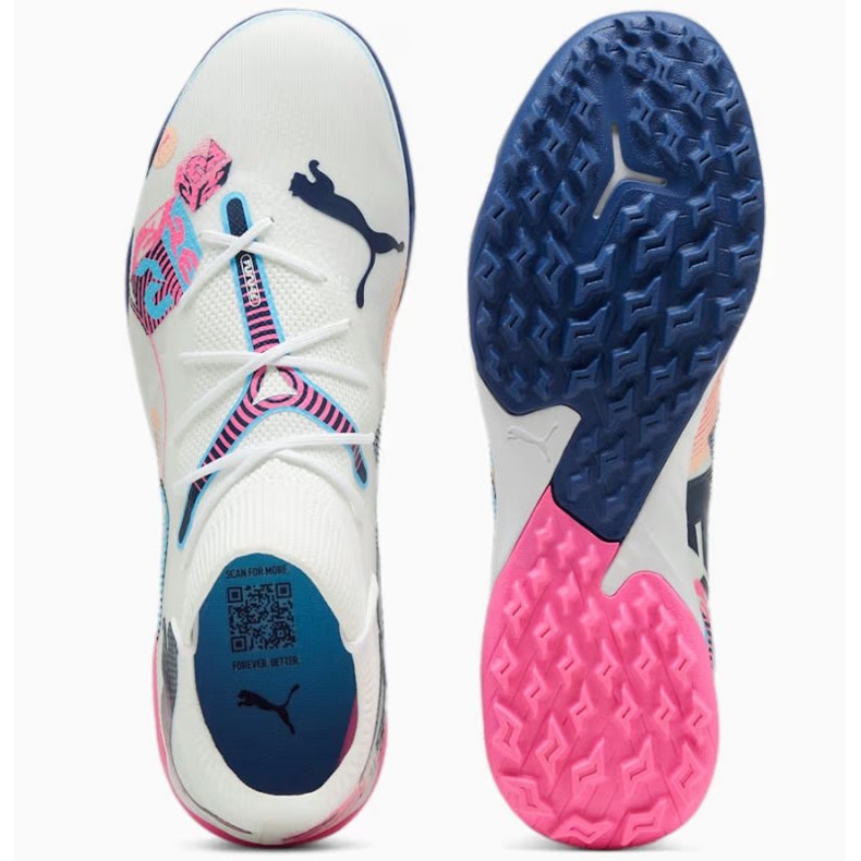 Puma Furure 7 Match Vol.Up TT 108075-01 zapatos blancos 1