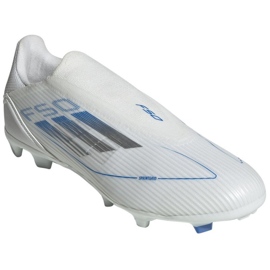 Adidas F50 League LL FG/MG IE1241 Zapatos blancos 3