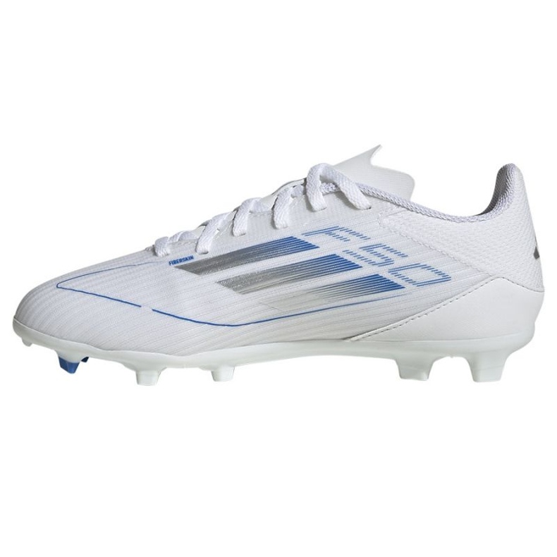 Adidas F50 League FG/MG FG IE3748 White-Blue blanco 1