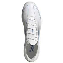 Adidas F50 Pro FG IE1286 White and Blue blanco 2