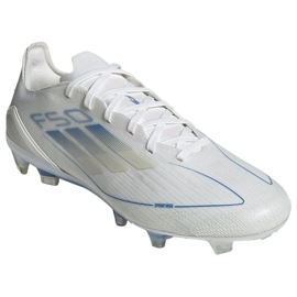 Adidas F50 Pro FG IE1286 White and Blue blanco 3