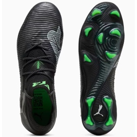 Puma Future 8 Ultimate FG 108138-02 zapatos negros con calcetín 2