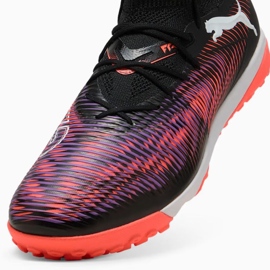 Puma Future 8 Match TT 108370-01 zapatos negros y rojos 3