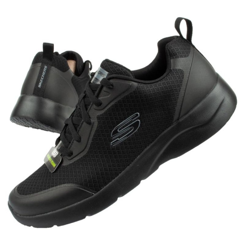 Zapatos Skechers Dynamight M 232293-BBK negro 1 Zapatos Skechers Dynamight M 232293-BBK negro 1