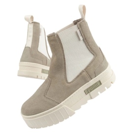 Puma Mayze Chelsea Gamuza W Calzado 382829 05 beige 1
