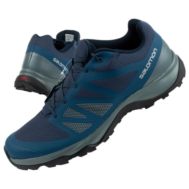 Salomon Kaneo M 413811 zapatillas de trekking azul 1
