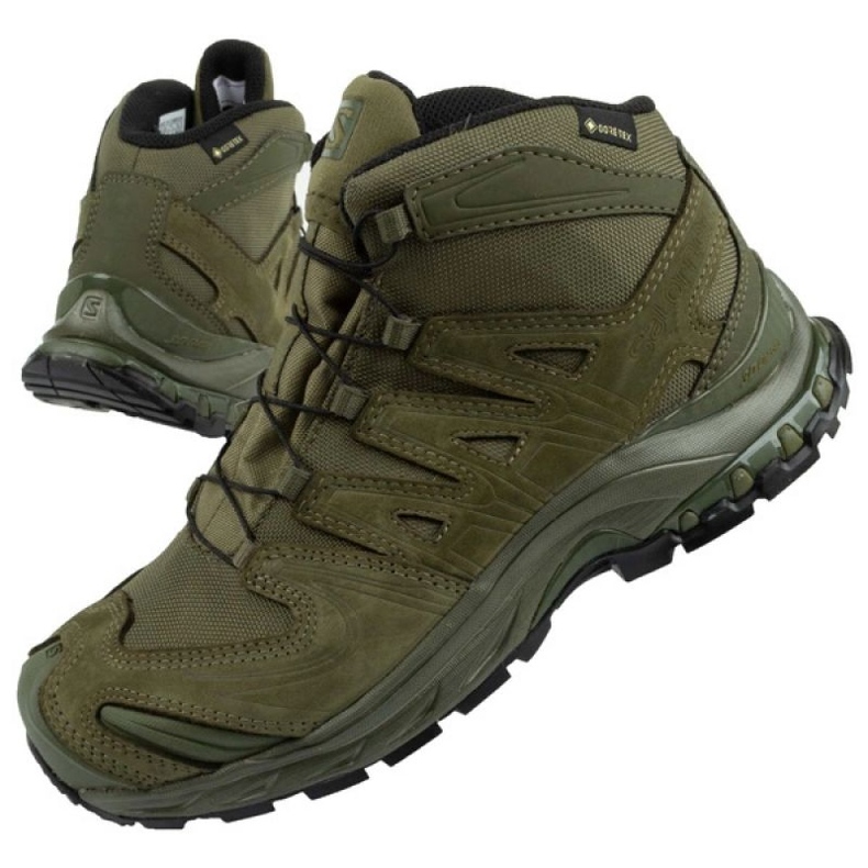 Salomon Xa Forces M 409778 zapatillas de trekking verde 1