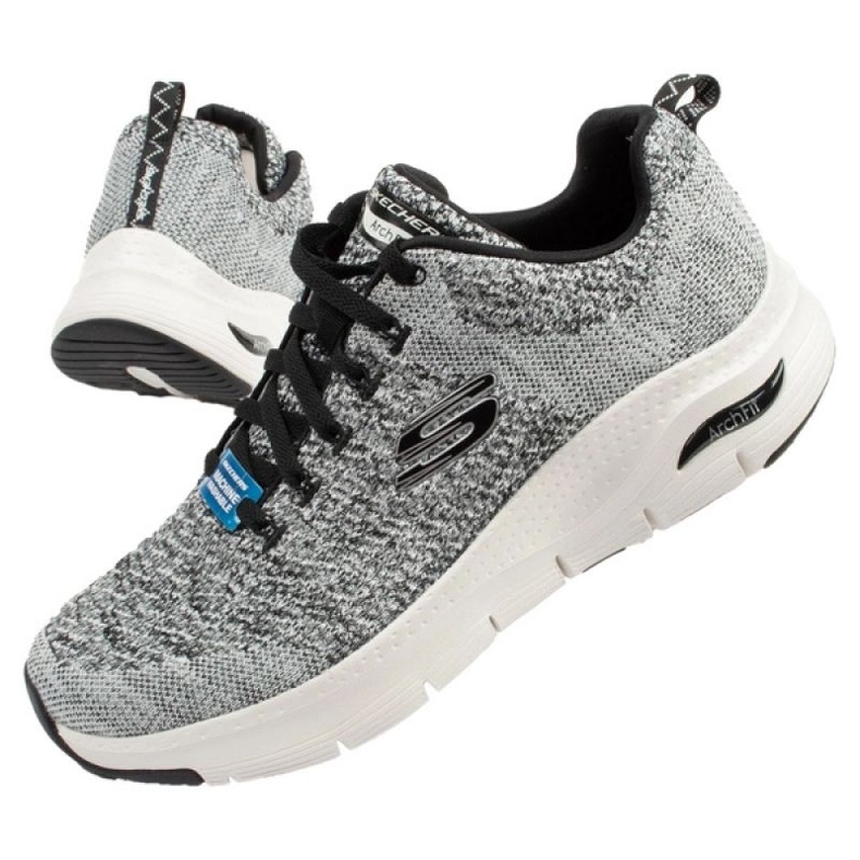 Zapatillas Skechers Arch Fit 232041/WBK gris 1