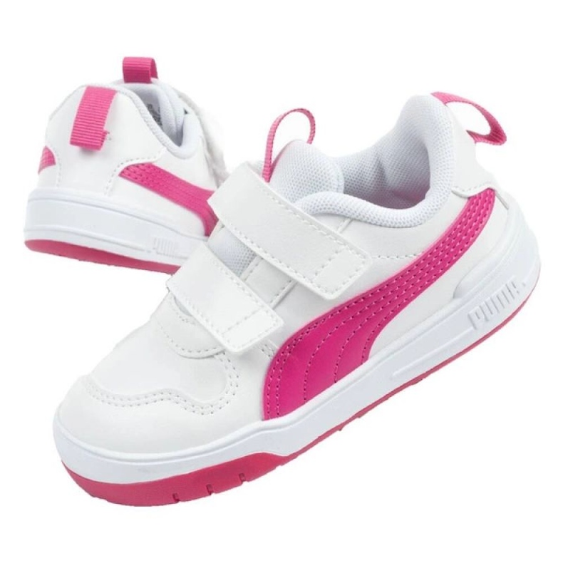 Zapatillas Puma Shuffle Mid W 380748 15 blanco 2