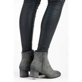 Vinceza botas de tacón bajo gris 1 Vinceza botas de tacón bajo gris 1