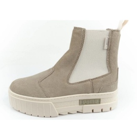 Puma Mayze Chelsea Gamuza W Calzado 382829 05 beige 2