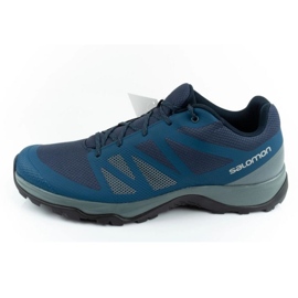 Salomon Kaneo M 413811 zapatillas de trekking azul 2