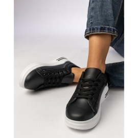 Zapatillas de deporte deportivo negro femenino 2