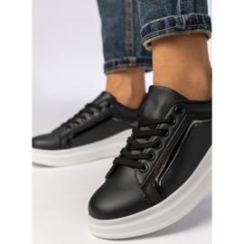 Zapatillas de deporte deportivo negro femenino 5