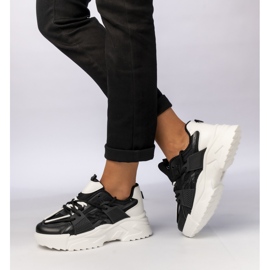 Zapatillas negras para mujeres negro 1