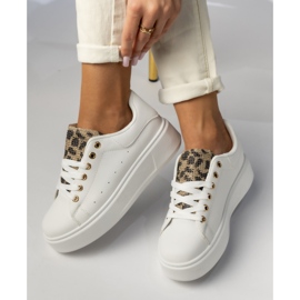 Zapatillas deportivas blancas para mujeres blanco 4