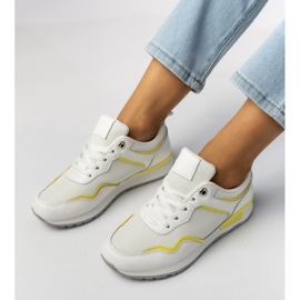 Zapatillas deportivas blancas para mujeres blanco 3