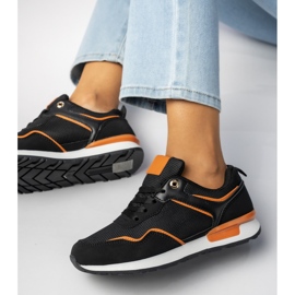Zapatillas de deporte deportivo negro femenino 3