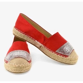 Zapatos de mujer calados en piel natural, mocasines de piel para mujer. gris 4