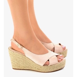 Botas de ante para primavera, zapatos de tacón para mujer. beige 1 Botas de ante para primavera, zapatos de tacón para mujer. beige 1