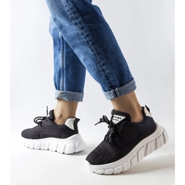 Marroquinería clásica negra, botas de mujer con cremallera y aislamiento, piel natural. negro 3