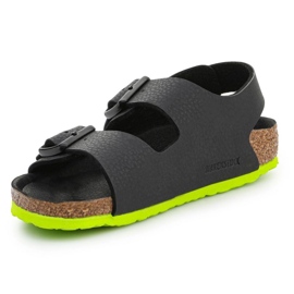 Sandalias Birkenstock Milano Kinder 1022129 Desert Soil Negro Lima 3