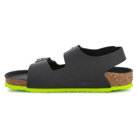 Sandalias Birkenstock Milano Kinder 1022129 Desert Soil Negro Lima 4